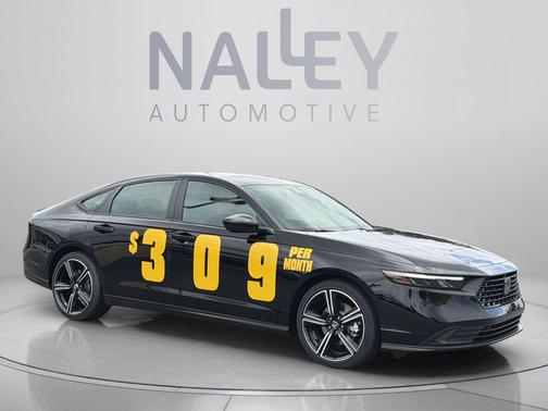 Crystal Black Pearl 2026 Honda Accord Hybrid Sport
