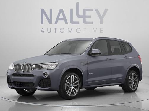 Space Gray Metallic 2016 BMW X3 xDrive35i