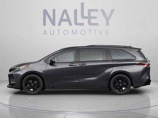 Magnetic Gray Metallic 2025 Toyota Sienna Platinum