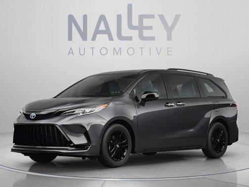 Magnetic Gray Metallic 2025 Toyota Sienna Platinum