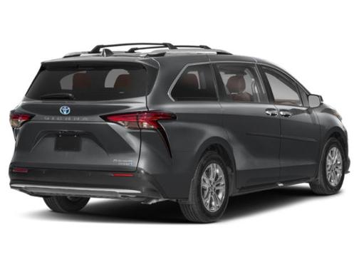 Magnetic Gray Metallic 2025 Toyota Sienna Platinum