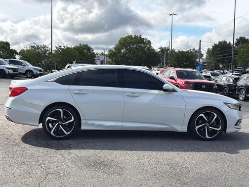 Platinum White Pearl 2020 Honda Accord Sport 1.5T