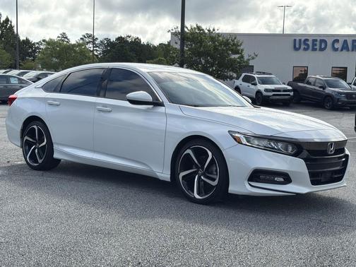 Platinum White Pearl 2020 Honda Accord Sport 1.5T