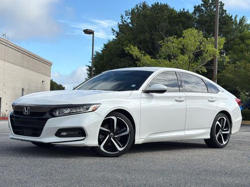 Platinum White Pearl 2020 Honda Accord Sport 1.5T