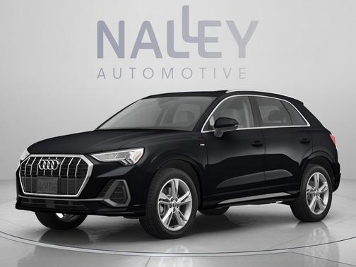 Black Metallic 2021 Audi Q3 45 S line Premium Plus