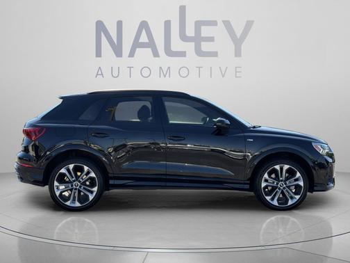 Black Metallic 2021 Audi Q3 45 S line Premium Plus