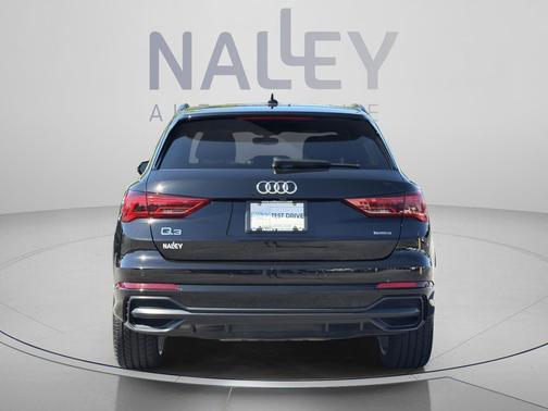 Black Metallic 2021 Audi Q3 45 S line Premium Plus