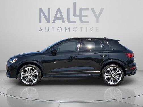 Black Metallic 2021 Audi Q3 45 S line Premium Plus