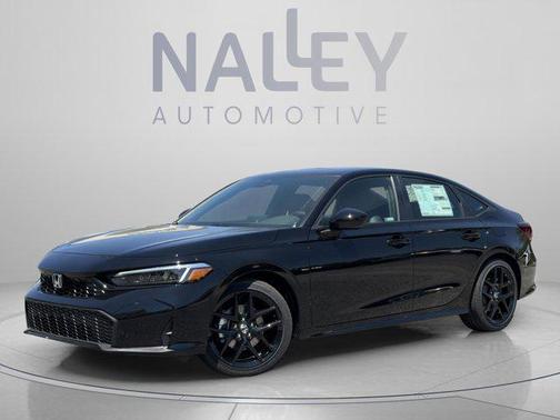 Crystal Black Pearl 2026 Honda Civic Hybrid Sport Sedan