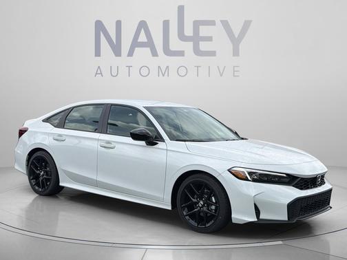 Platinum White Pearl 2026 Honda Civic Sport