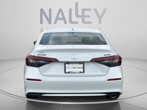 Platinum White Pearl 2026 Honda Civic Sport