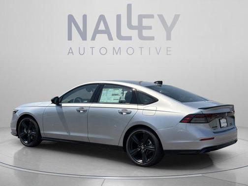 Solar Silver Metallic 2026 Honda Accord Hybrid Sport-L