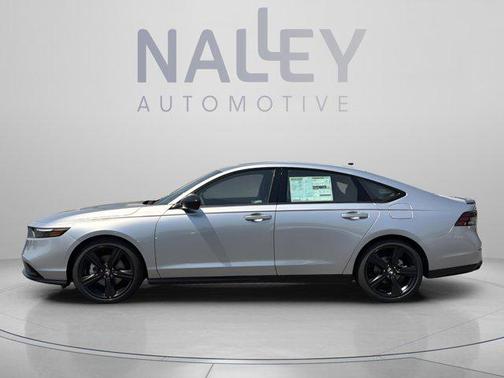 Solar Silver Metallic 2026 Honda Accord Hybrid Sport-L