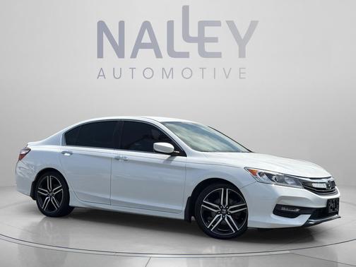 White Orchid Pearl 2016 Honda Accord Sport