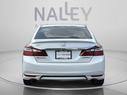 White Orchid Pearl 2016 Honda Accord Sport