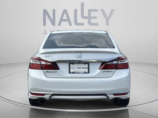 White Orchid Pearl 2016 Honda Accord Sport