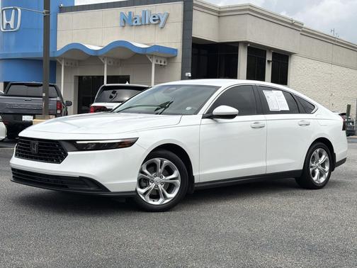 Platinum White Pearl 2024 Honda Accord LX 1.5T
