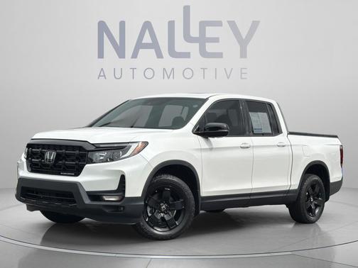 Platinum White Pearl 2024 Honda Ridgeline Black