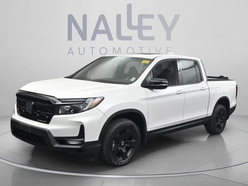 Platinum White Pearl 2024 Honda Ridgeline Black