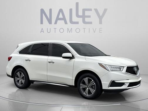 White Diamond Pearl 2017 Acura MDX 3.5L