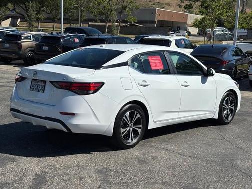 Cloud White 2023 Nissan Sentra SV