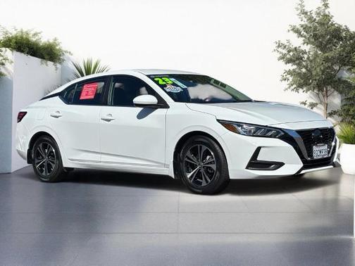 Cloud White 2023 Nissan Sentra SV