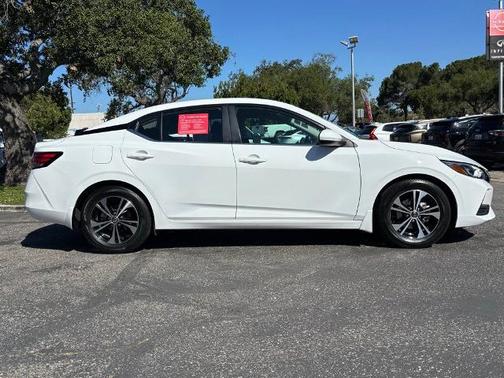 Cloud White 2023 Nissan Sentra SV