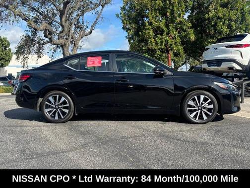 Black 2024 Nissan Sentra SV