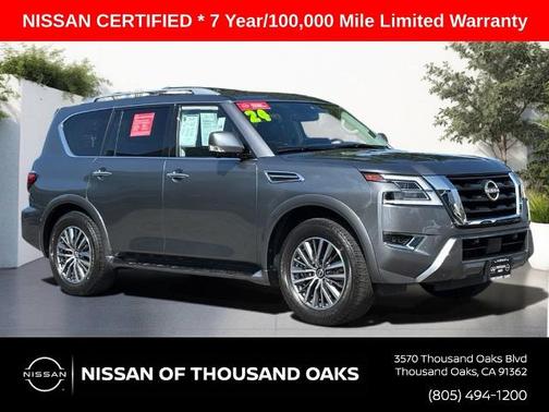 Gun Metallic 2024 Nissan Armada SL