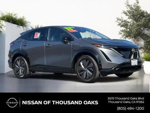 Gun Metallic 2025 Nissan ARIYA EVOLVE+