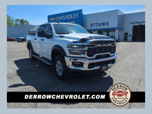 Bright White Clearcoat 2025 RAM 2500 Big Horn