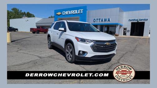 Summit White 2020 Chevrolet Traverse LT Leather
