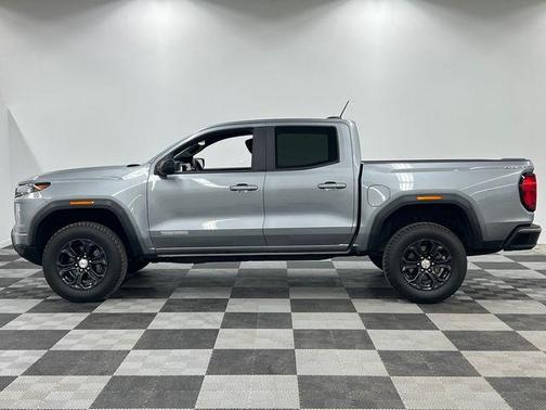 Silver 2024 GMC Canyon Elevation