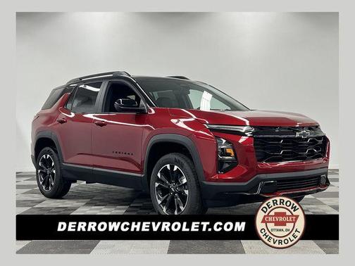 Radiant Red 2026 Chevrolet Equinox RS
