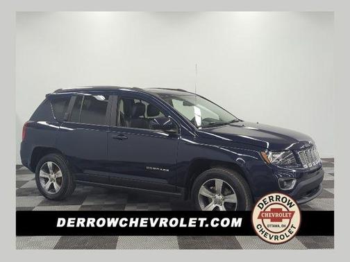 True Blue Pearlcoat 2016 Jeep Compass Latitude