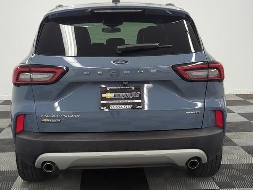 Blue 2025 Ford Escape Platinum