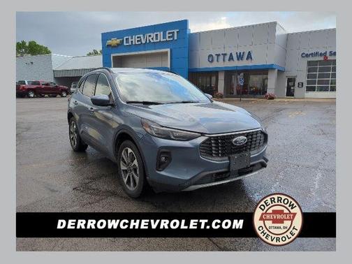 Blue 2025 Ford Escape Platinum