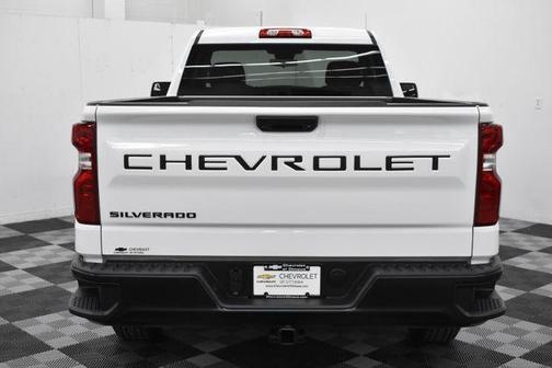 Summit White 2025 Chevrolet Silverado 1500 WT