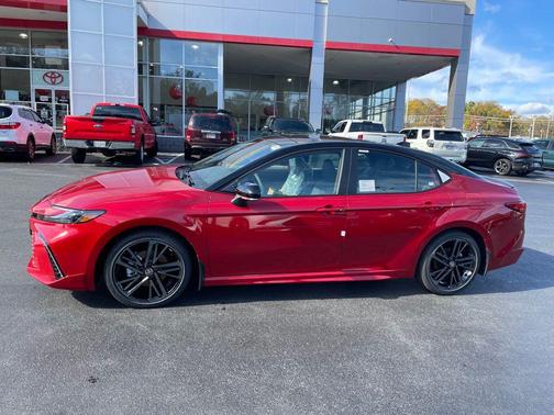 Red 2026 Toyota Camry XSE