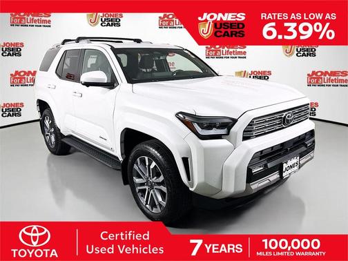 White 2025 Toyota 4Runner Limited