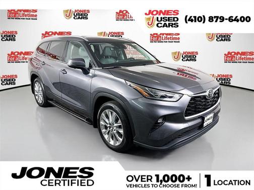Magnetic Gray Metallic 2023 Toyota Highlander Limited