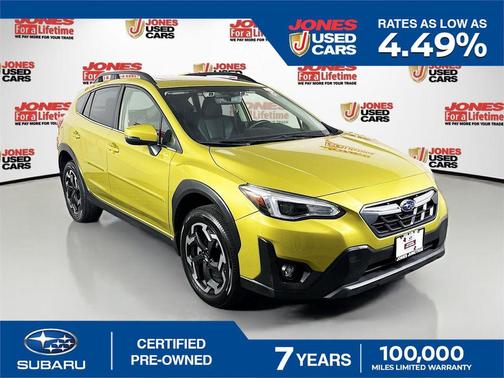 Yellow Pearl 2021 Subaru Crosstrek Limited