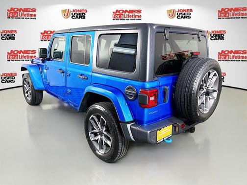 Hydro Blue Pearlcoat 2024 Jeep Wrangler 4xe Sport S