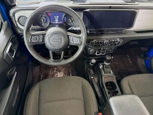 Hydro Blue Pearlcoat 2024 Jeep Wrangler 4xe Sport S