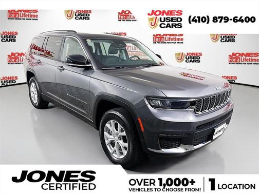Baltic Gray Metallic Clearcoat 2023 Jeep Grand Cherokee L Limited