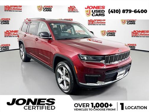 Velvet Red Pearlcoat 2021 Jeep Grand Cherokee L Limited