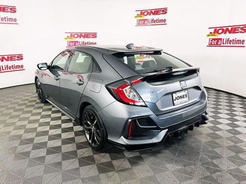 Gray 2021 Honda Civic Sport