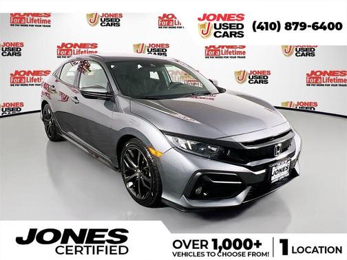 Gray 2021 Honda Civic Sport