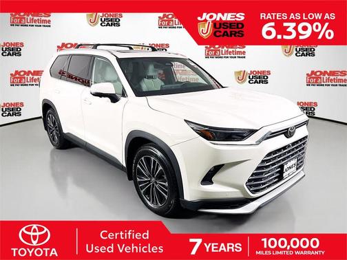 Cream 2024 Toyota Grand Highlander Hybrid Limited MAX