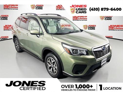 Jasper Green Metallic 2020 Subaru Forester Premium